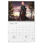 戦士および背教者 カレンダー (2月 2027)