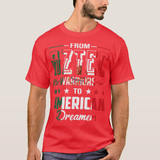 戦士かアステカらアメリカの夢想家メキシコFまで Tシャツ