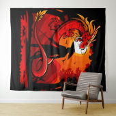 戦士たちの怒り タペストリー (インサイチュ(横))