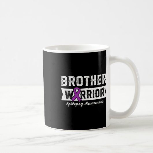 戦士てんかん兄弟パープルリボの兄弟 コーヒーマグカップ (右)