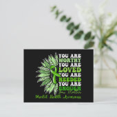 戦士のやる気を起こさせる精神的健康を支援する シーズンポストカード (スタンド正面)