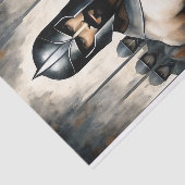 戦士のエッジのデコパージュ 薄葉紙 (詳細)