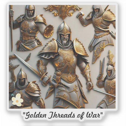 「戦士のコード」 シール (正面)