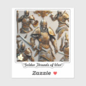 「戦士のコード」 シール (シート)