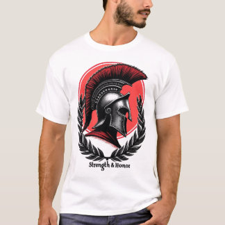 戦士のコード:強さと名誉 Tシャツ