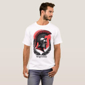 戦士のコード:強さと名誉 Tシャツ (正面フル)