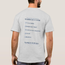 戦士のコードTシャツ