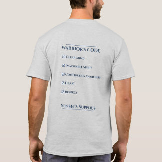戦士のコードTシャツ Tシャツ