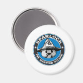 戦士のスパーロックのウィザード マグネット (正面/裏面)