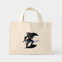 戦士のトートバッグ