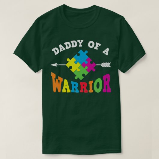 戦士のパパ Tシャツ (デザイン正面)