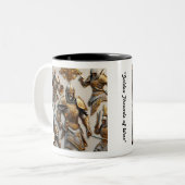 「戦士のプライド」 ツートーンマグカップ (正面左)