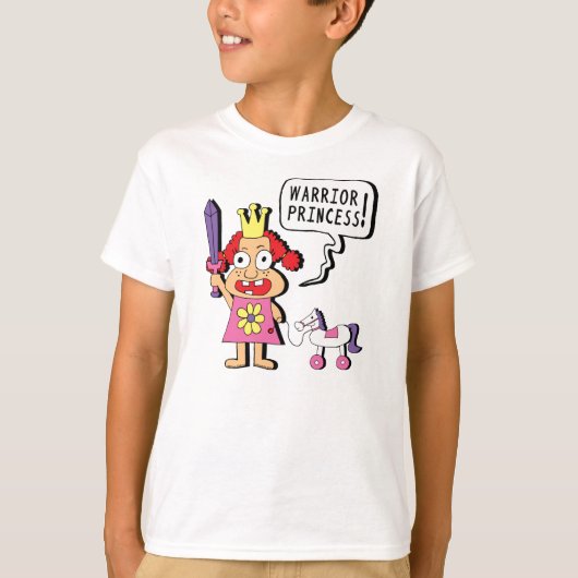 戦士のプリンセス Tシャツ (正面)