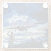 戦士のリターン ガラスコースター (裏面)