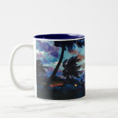 戦士のリターン ツートーンマグカップ (左)