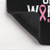 戦士の乳がん認識度のメンズブラザー マウスパッド (コーナー)