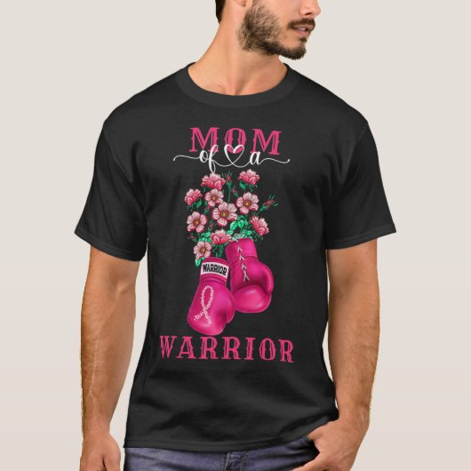 戦士の乳がん認識度支援隊の Tシャツ (正面)