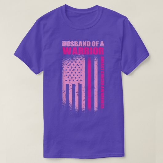 戦士の乳がん認識度 Tシャツ (デザイン正面)