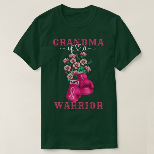 戦士の乳がん認識度Suppo Tシャツ (デザイン正面)