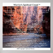 戦士の信条を持つ戦士たち ポスター (正面)