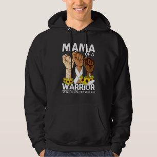 戦士の出産後のうつ病の手のママ パーカ