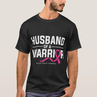 戦士の夫 乳がん啓発 Tシャツ