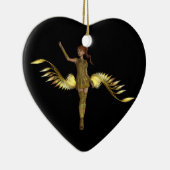 戦士の女の子のオーナメント セラミックオーナメント (右)