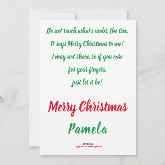 戦士の女性はチョコレートのスケッチを渡すことを要求 シーズンカード (裏面)