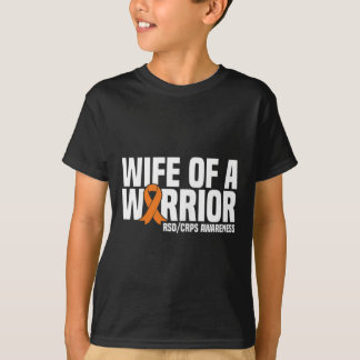 戦士の妻 オレンジリボン RSDCRPS啓発 Tシャツ