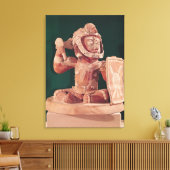 戦士の姿で蓋を開ける キャンバスプリント (インサイチュ (リビング))