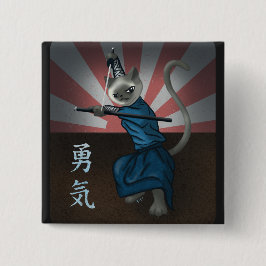 戦士の子猫 缶バッジ