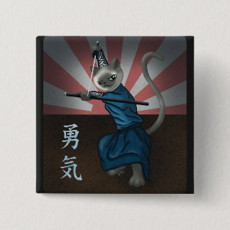 戦士の子猫 缶バッジ