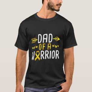 戦士の小児がんを克服した人のパパ Tシャツ