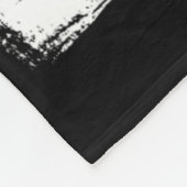 戦士の小児がんヒョウ・プリンのおばあちゃん フリースブランケット (角)