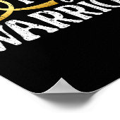 戦士の小児がん認識度の兄 ポスター (角)