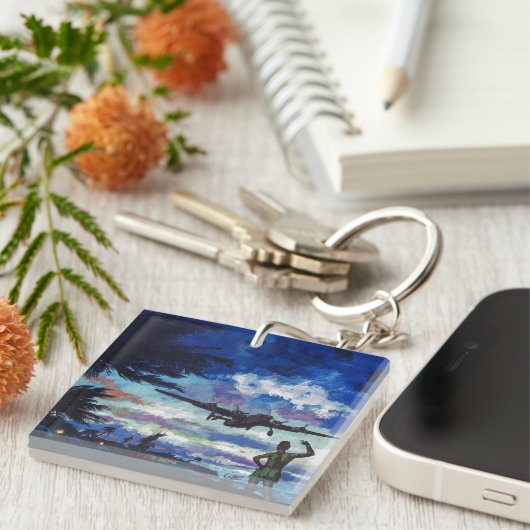 戦士の帰還 キーホルダー (正面右)