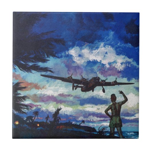 戦士の帰還 タイル (正面)