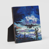 戦士の帰還 フォトプラーク (正面)