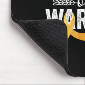 戦士の幼少期がんの父 – リボンOnco マウスパッド (コーナー)