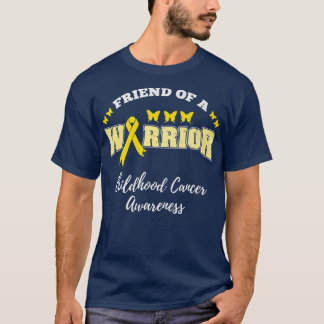戦士の幼少期がん認識度 Tシャツ