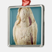 戦士の彫像 メタルオーナメント (左)