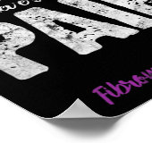 戦士の慢性パンフィブリオ認識度 動揺して ポスター (角)