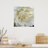 戦士の手編み戦士の手編 ポスター (キッチン)