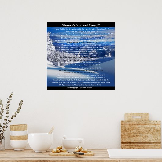 戦士の手編み戦士の手編 ポスター (キッチン)