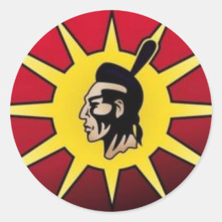 戦士の旗 ラウンドシール