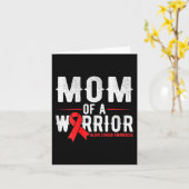 戦士の母の血液がん認識度 カード (黄色い花)