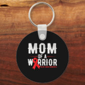 戦士の母の血液がん認識度 キーホルダー (正面)
