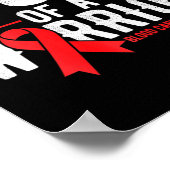 戦士の母の血液がん認識度 ポスター (角)