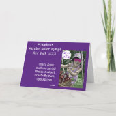 戦士の水の精のカード カード (裏面)