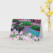 戦士の水の精のカード カード (黄色い花)